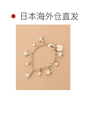 日本直邮Samantha Thavasa 黄金花卉包挂饰 钱包[648005543]