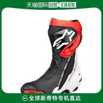 (Japan Direct Mail) Alpinestars Motorcycle Boots Supertechr Boots Black White Red 29 5
