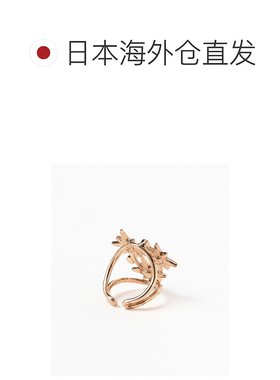 1h可退 日本直邮ADER.bijoux 女士 STAR 戒指 水晶玻璃 树脂珍珠