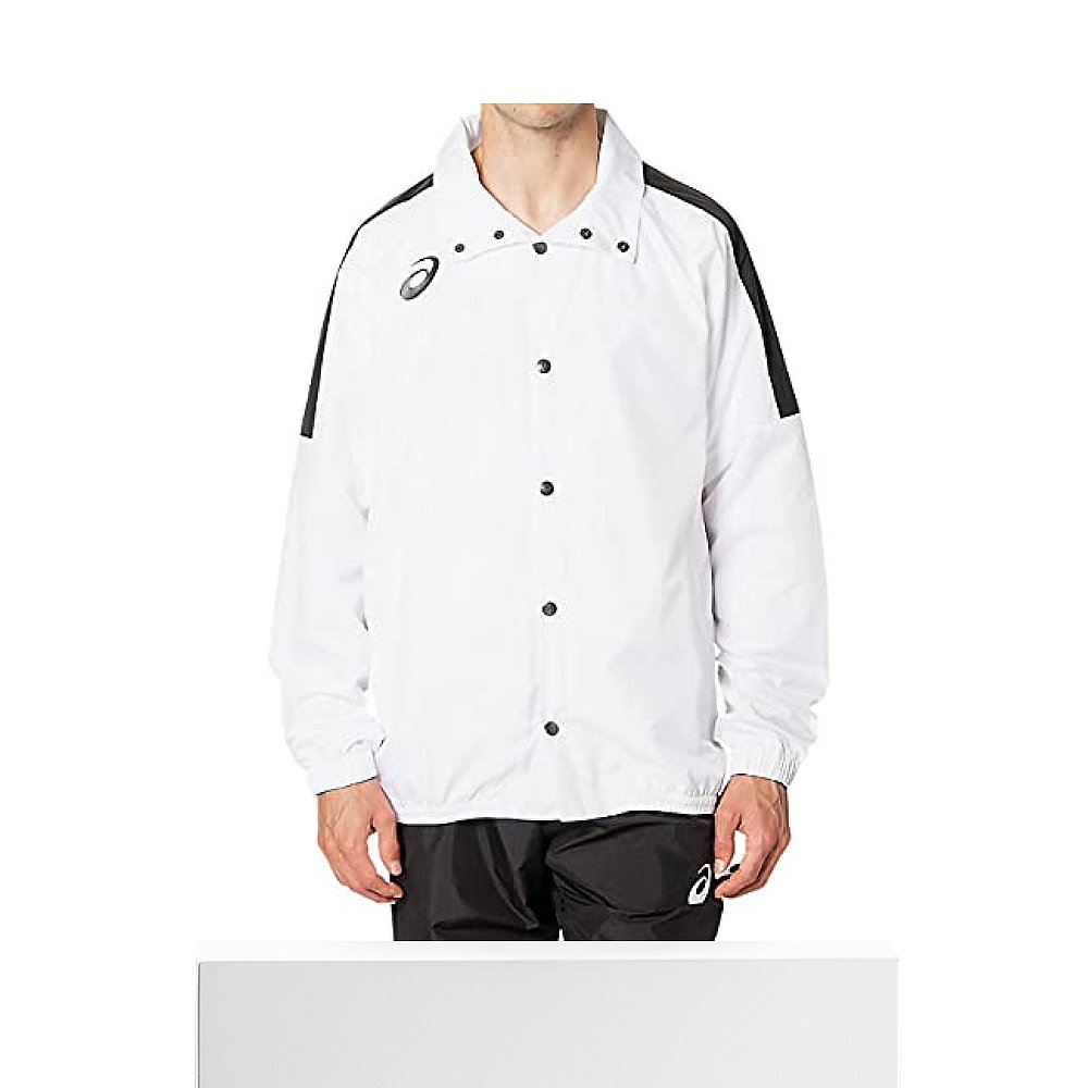 【日本直邮】ASICS篮球服 网眼衬里保暖夹克 亮白色 160 2063A188 - 图3