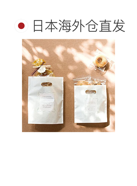 日本直邮椭圆形薄荷条纹手提袋 - 小号（100 个装）MTS-5