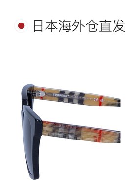 日本直邮Burberry 男女士太阳镜 0BE4335 39298G 53 黑灰渐变色