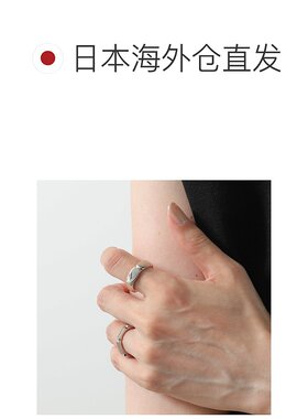 日本直邮TOMWOOD 女士 Umi Band 戒指 中号 101441 配饰 925 银戒