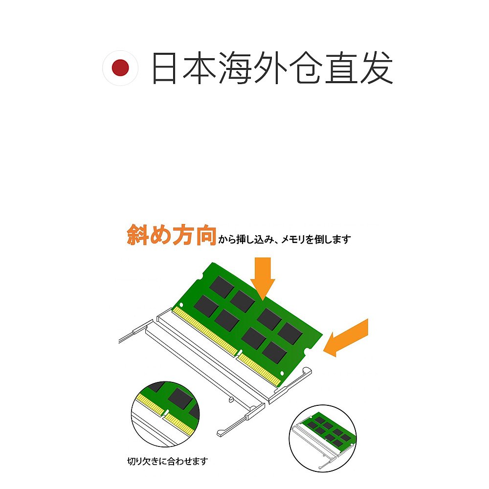 Transcend笔记本电脑内存PC4-17000 SO-DIMM TS1GSH6 - 图1