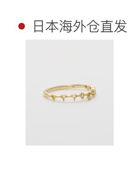 日本直邮NOJESS K10钻石女士小指戒指 30244111084