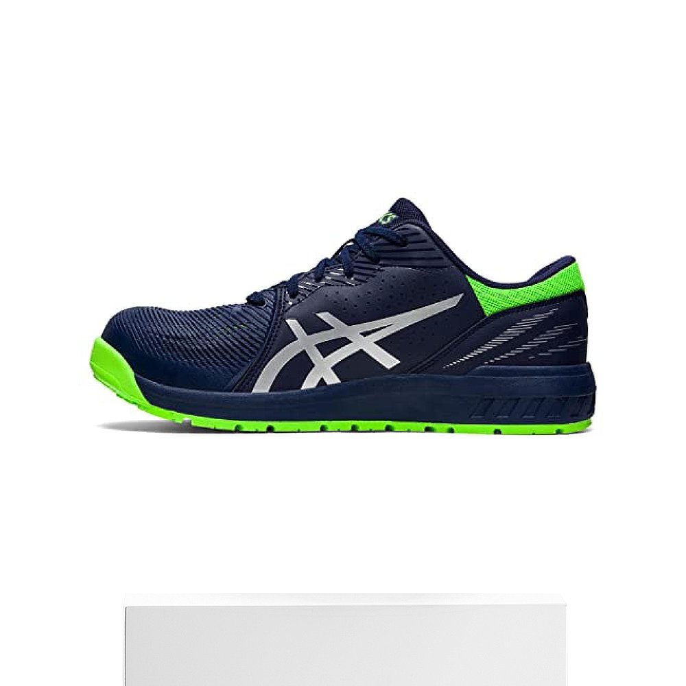 【日本直邮】ASICS 工作鞋 云杰 CP121 工地 27.5 cm 3E深蓝/纯银 - 图3