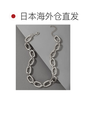 日本直邮SBG 男装 不锈钢椭圆链节项链 大尺寸链条设计 sbgch114