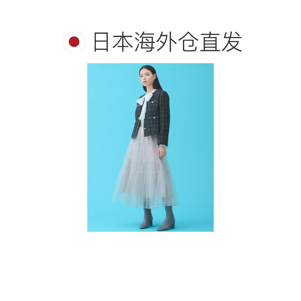 1h可退 日本直邮CELFORD 中长无领花呢夹克外套,淘宝优惠券,粉丝福利购,淘宝优惠卷