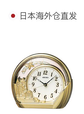 日本直邮精工SEIKO石英摆钟台钟桌面带摆锤复古机械设计PW428G
