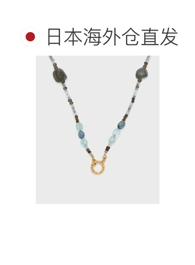 日本直邮agete 阿卡朵 女士 多色宝石项链 102631【付后1h可退】