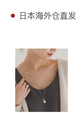 日本直邮PETIT MOMENTS 女士 Oval Charm Necklace 时尚椭圆吊坠
