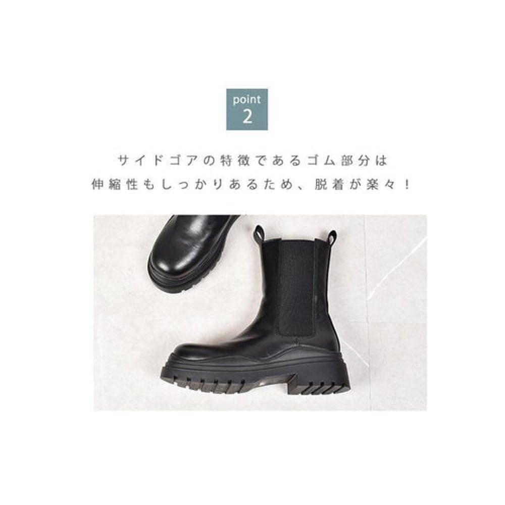 日本直邮TODOS靴子 TODOS女式侧边戈尔靴 TO-368-图2