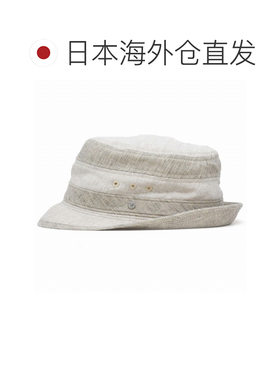 日本直邮milaschon Alpine 男士麻质礼帽 灰色 米色 可水洗 日本