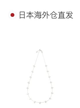1h可退 日本直邮MARIA BLACK 女士swift项链03 银色 星芒锆石设计