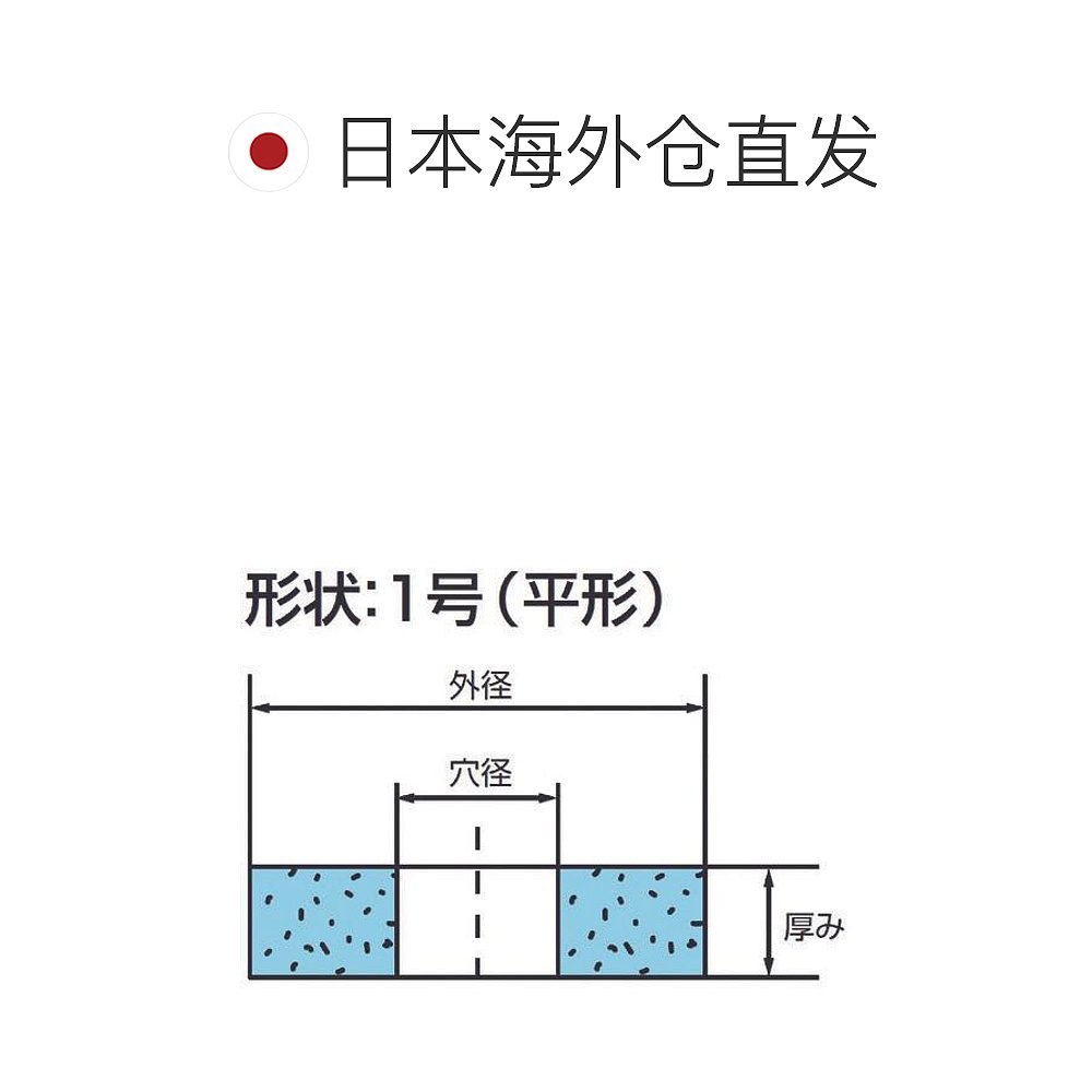 日本直邮日本直购NORITAKE通用磨石 PA46I 粉色 305X38X1271000E3 - 图1