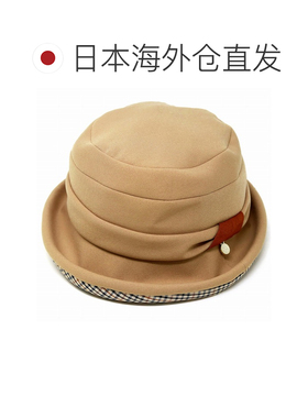 日本直邮DAKS 女士水手帽 格纹 防晒 米色/黑色/粉色 全4色 M码