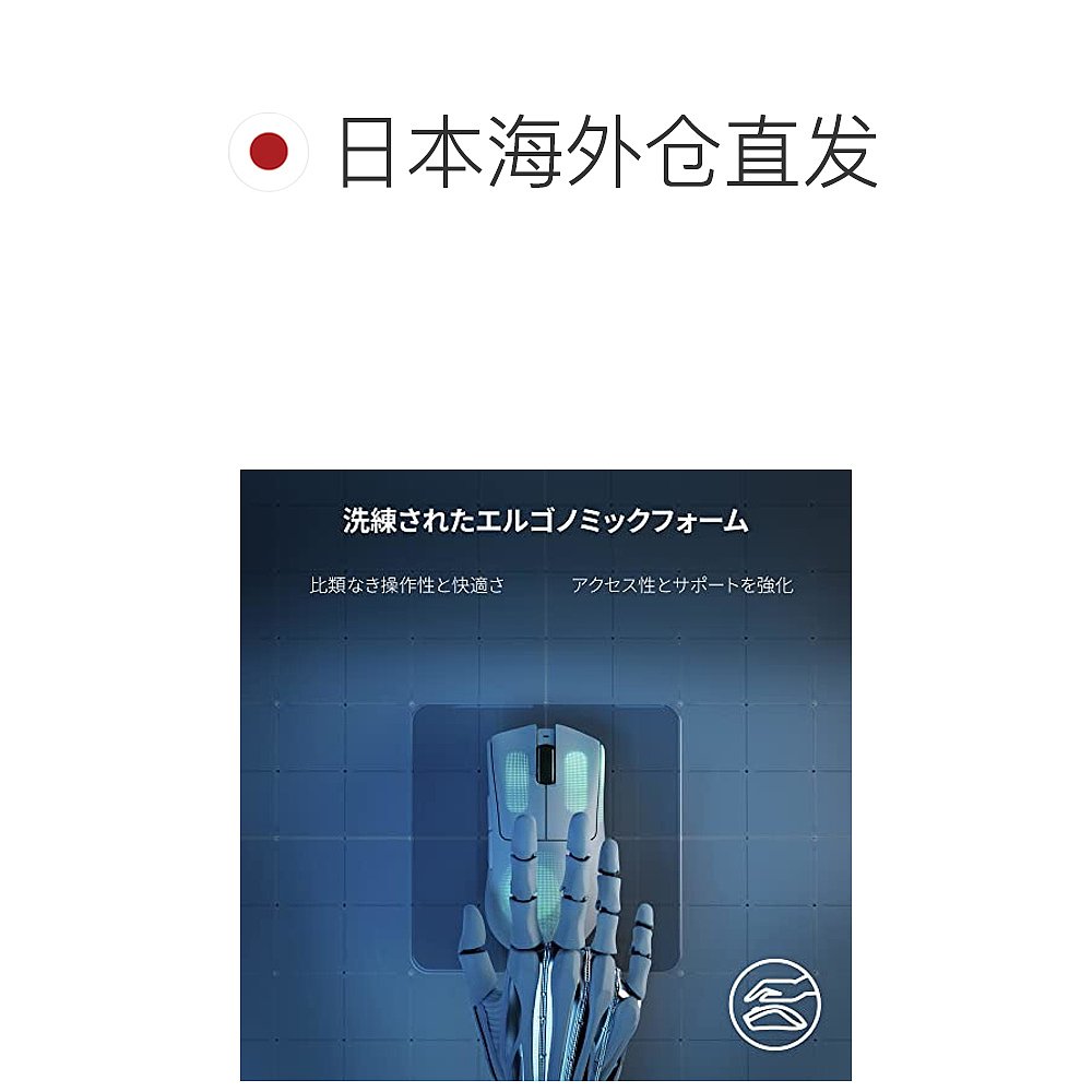 【日本直邮】Razer雷蛇 DeathAdder V3 Pro白 无线轻量光学游戏鼠 - 图1