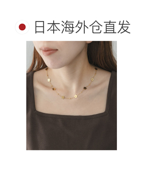 日本直邮Sonny Label 女士 不锈钢花朵链式项链 LA262302242023