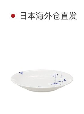 日本直邮ROYAL COPENHAGEN 棕榈叶深盘 1016960 白色 26cm