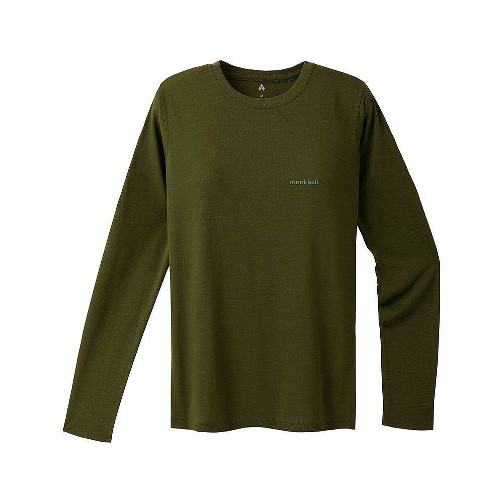 日潮跑腿Montbell蒙贝欧 WIC. 女式长袖T恤 DGN XS 1114689,淘宝优惠券,粉丝福利购,淘宝优惠卷
