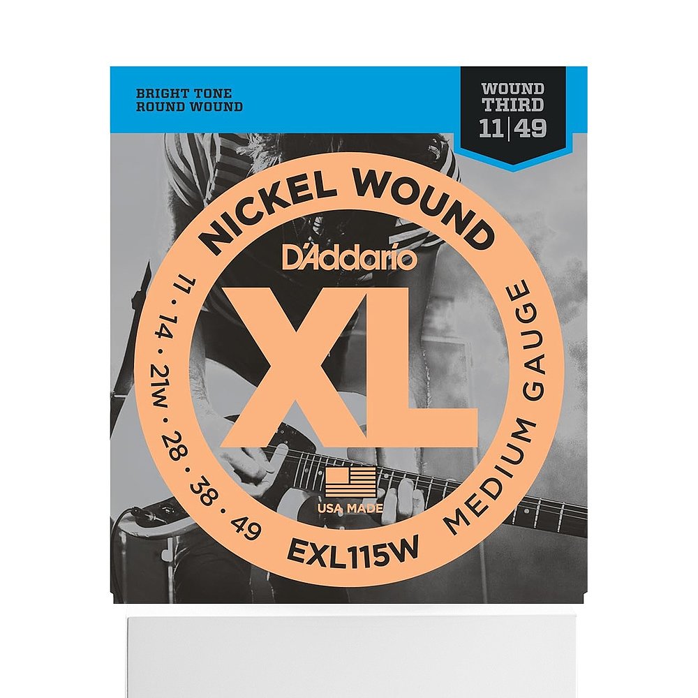 【日本直邮】D'Addario EXL115W 电吉他琴弦 x 5 套 - 图3