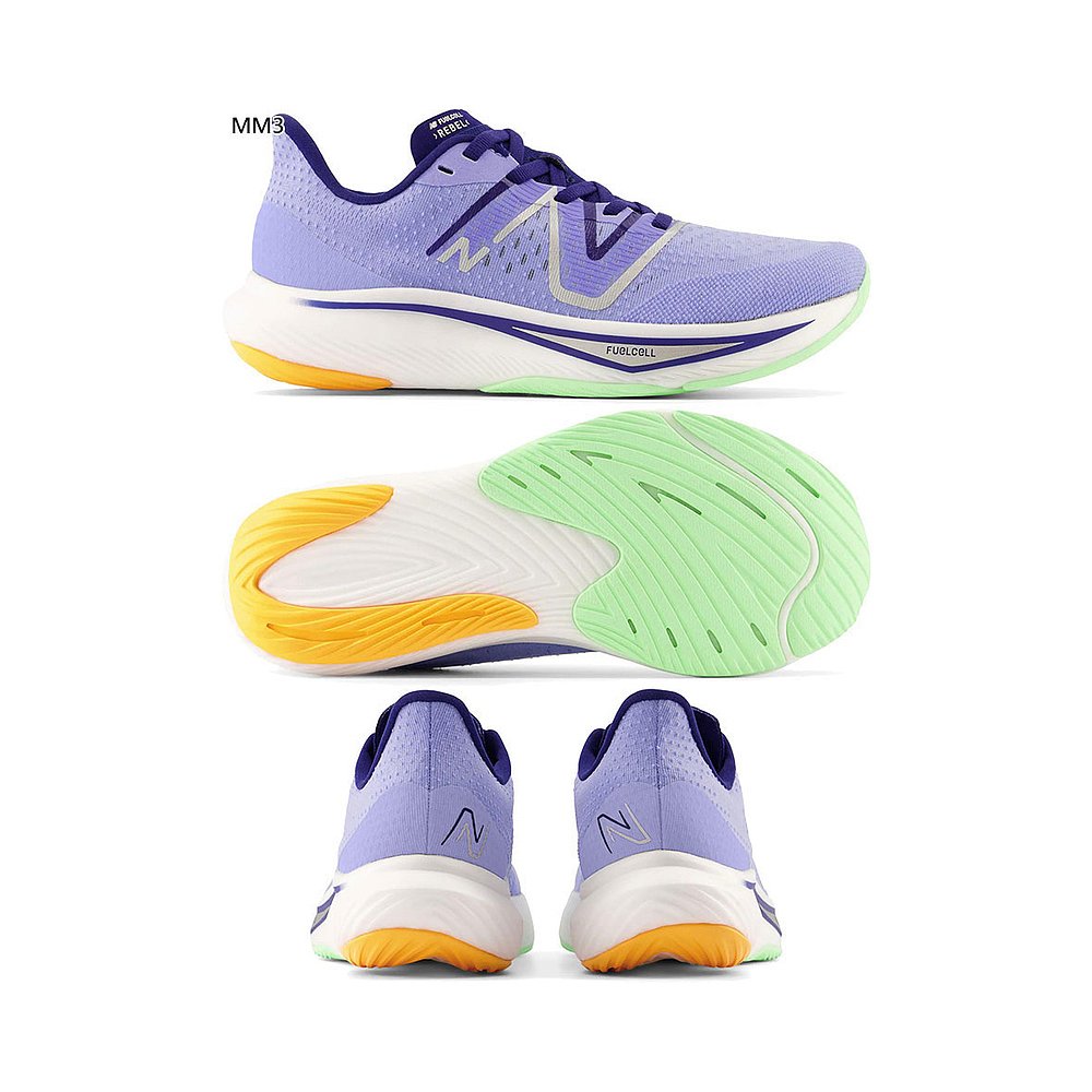 日本直邮25.0cm B宽 New Balance 女士 FuelCell Rebel v3​跑鞋 - 图0