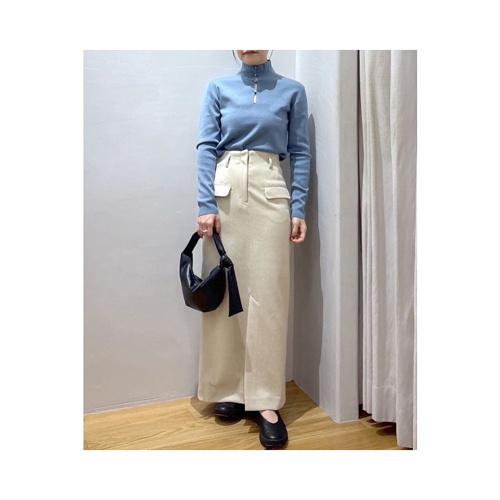 1h可退 日本直邮STYLEMIXER 女装 高腰窄身裙 前口袋设计 500IAR3 - 图0