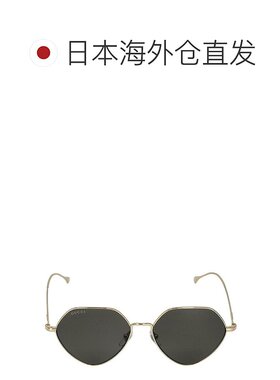 日本直邮Gucci 女士太阳镜 GG1182S 001金色