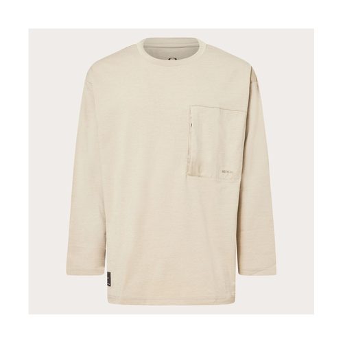 1h可退 日本直邮OAKLEY男装 吸汗速干弹力长袖T恤 UPF50+防晒 户 - 图0