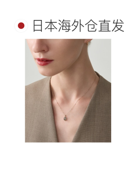 日本直邮agete 阿卡朵 女士 拉长石托帕石项链吊【付后1h可退】