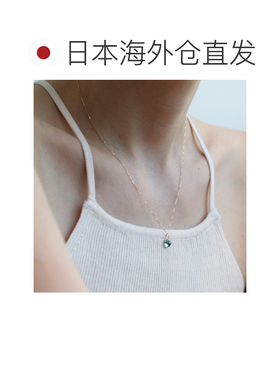 1h可退 日本直邮cui-cui11月诞生石蓝托帕兹吊坠charmK10YGcuicui