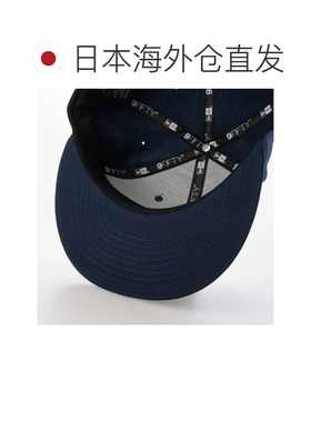 日本直邮NEW ERA 帽子 9FIFTY 标准贴合 平檐 纽扣调节 深海军蓝
