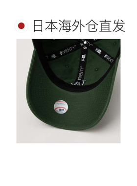 日本直邮NEW ERA MLB水洗字母9TWENTY帽子 洛杉矶道奇队 深绿色