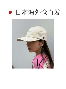 日本直邮Champion 高帮帆布鞋 浅米色