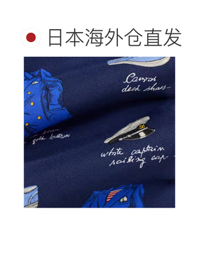 日本直邮RALPH LAUREN 航海图案丝绸领带