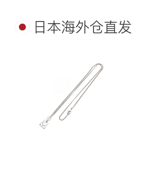 日本直邮中古二奢Chanel香奈儿女A级95新necklace项链塑料项链银