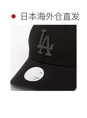 日本直邮NEW ERA Newera 940 帽子 女士 洛杉矶道奇队 黑色×黑色