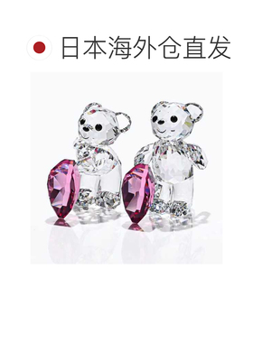 日本直邮施华洛世奇水晶雕像 Kris Bear 完美搭配 5690970 室内装