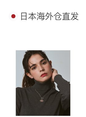 1h可退 日本直邮agete 阿卡朵 女士K5项链吊坠 古典花园镂空设计