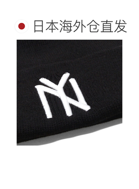 日本直邮American Needle NY 针织帽 翻边冷帽 黑色 男士女士