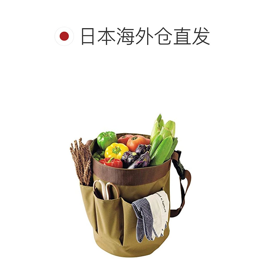 【日本直邮】Takagi高仪 畑周期 菜园万能收获袋 大 - 图1