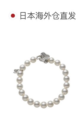 日潮跑腿Mikimoto御木本幸运系列手链白色简约精致百搭日常珍珠