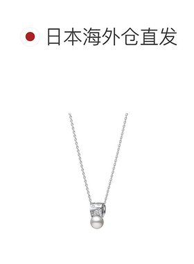 日潮跑腿Mikimoto御木本男女大气项链简约小众前卫美观50cm白金