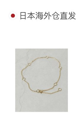 1h可退 日本直邮SMELLY 女士纤细金属链条手链 SMA42NF011