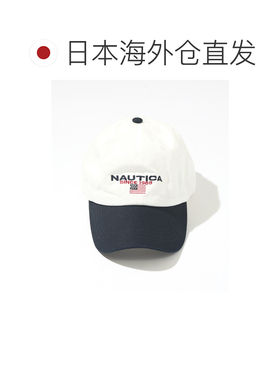 日本直邮NAUTICA 男女同款 美式旗帜刺绣棉质棒球【付后1h可退】