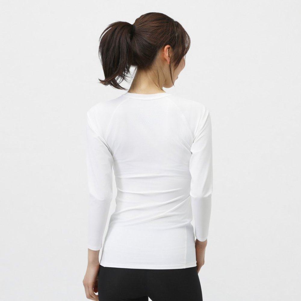 日本直邮TIGORA iCOOL凉感女士长袖压缩运动内搭衣 TR-3F2105UT,淘宝优惠券,粉丝福利购,淘宝优惠卷