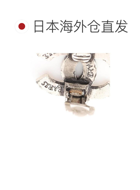 日本直邮中古奢侈品Chanel香奈儿女B级9新不锈钢耳夹/耳钉银色