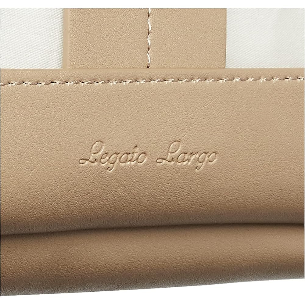 【日本直邮】Legato Largo 斜挎包 连接包单肩包 Lusso 米色 - 图2