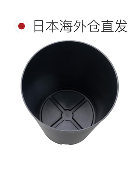 日本直邮Richell 6号花盆专用木纹花盆罩 深灰色