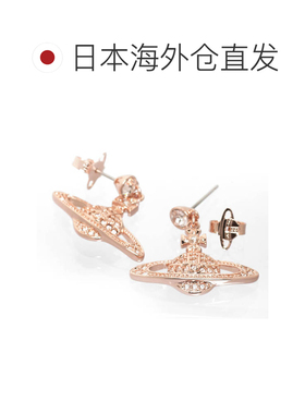日本直邮Vivienne Westwood 耳环 Vivian MINI BAS RELIEF 迷你巴